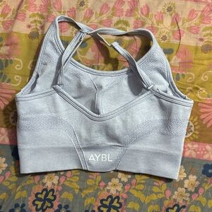 AYBL Light Gray Sports Bra